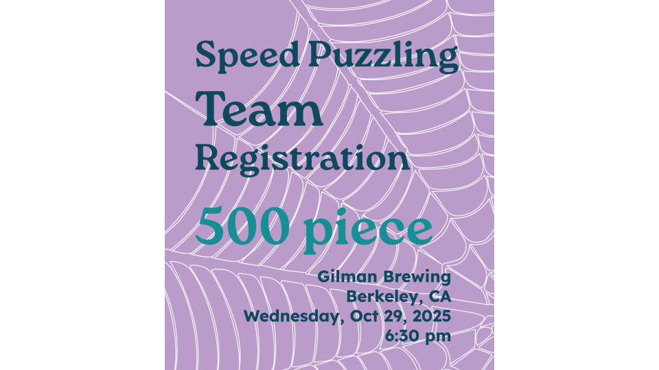 10.29.25 - 500 Piece Team Registration Gilman Brewing 6:30pm