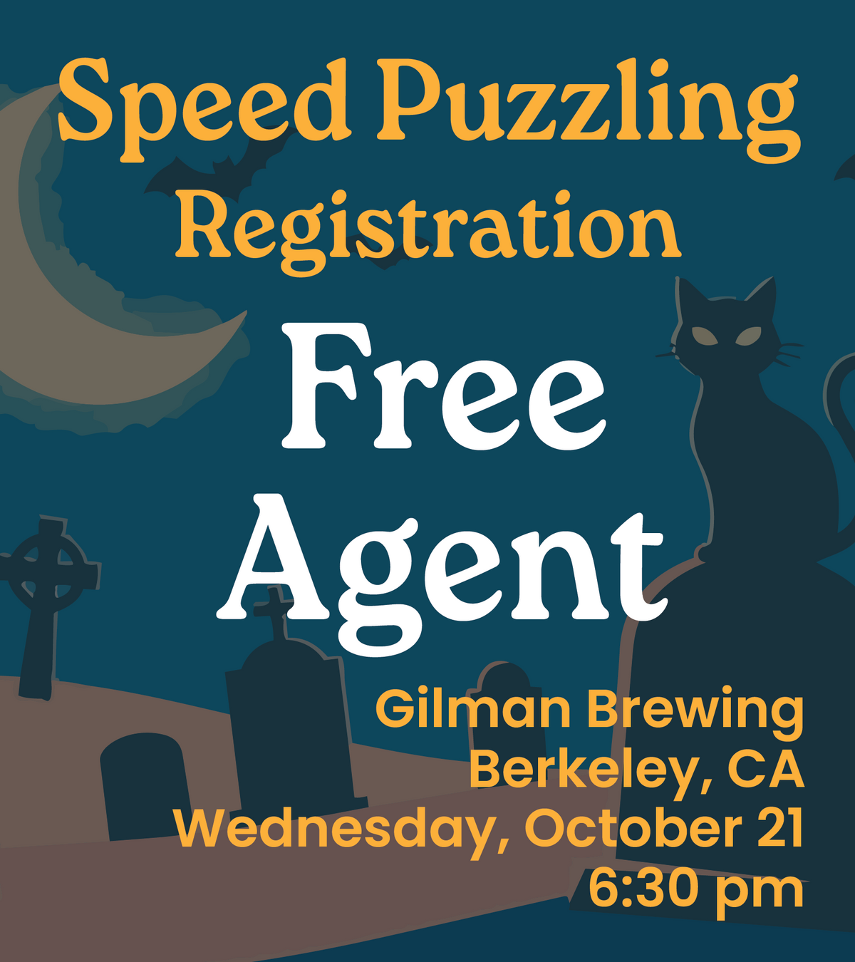 10.21.26 - Free Agent Registration Gilman Brewing 6:30pm
