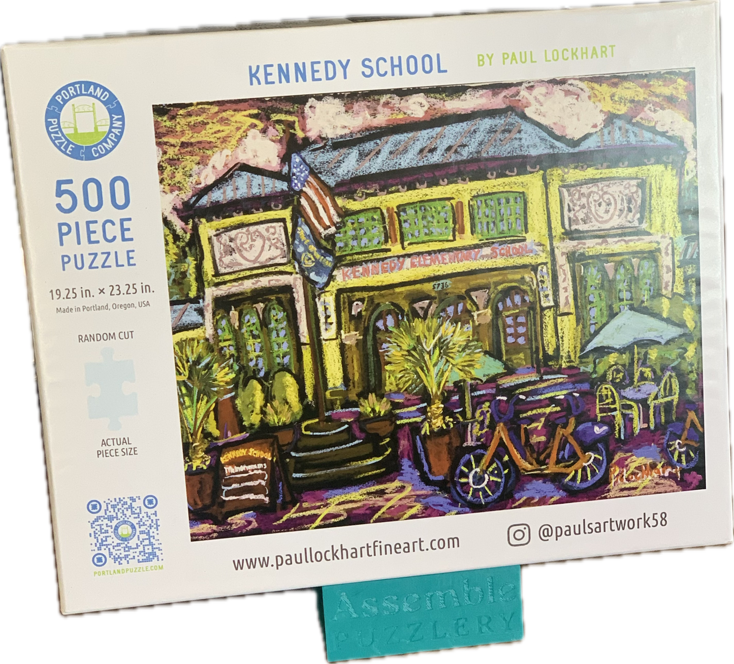 Puzzle Box Top Holder