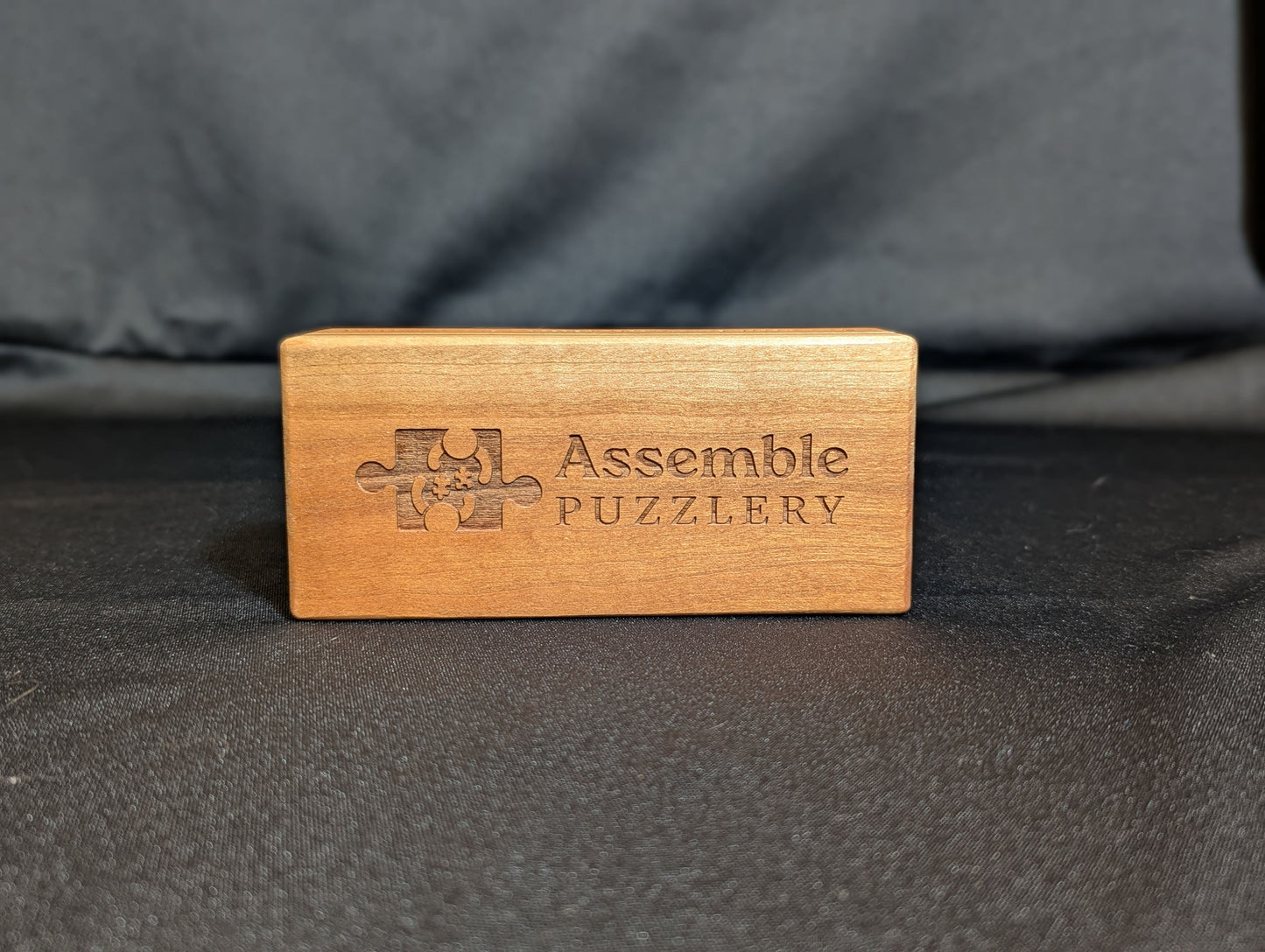 Wooden Puzzle Box Top Holder