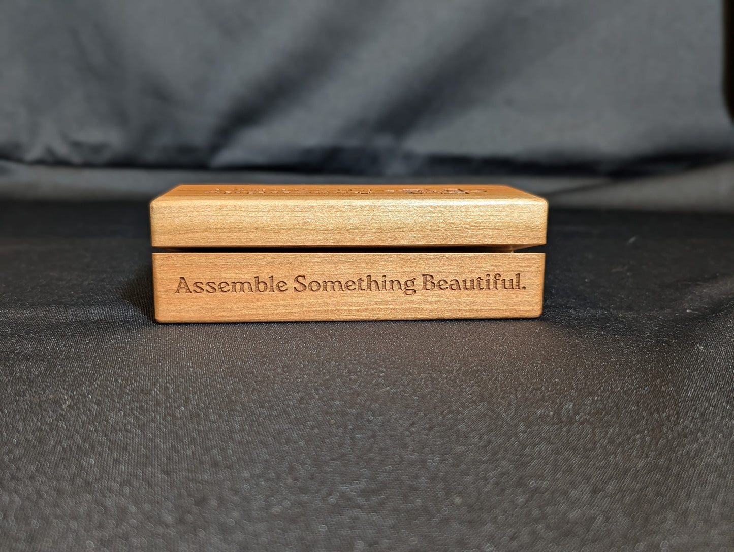 Wooden Puzzle Box Top Holder