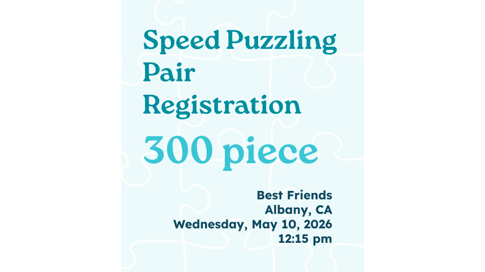 5.10.26 - 300 Piece Pairs Registration Best Friends 12:15pm