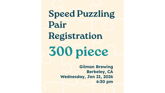 1.21.26 - 300 Piece Pairs Registration Gilman Brewing 6:30pm